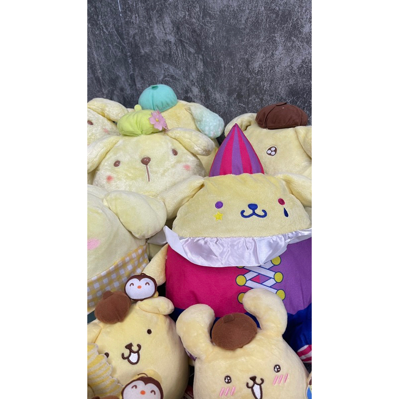 GẤU BÔNG 2HAND POMPOMPURIN FLAN PURIN SANRIO