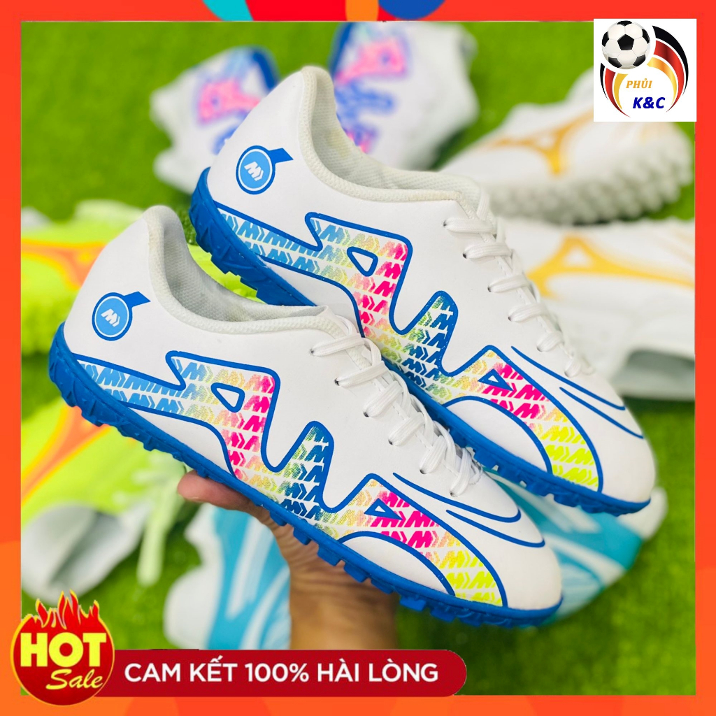 Giày bóng đá nam SuperFly 9 Air đế cao su có khâu full đế_Giày đá bóng Vapor 15 giá rẻ sân nhân tạo