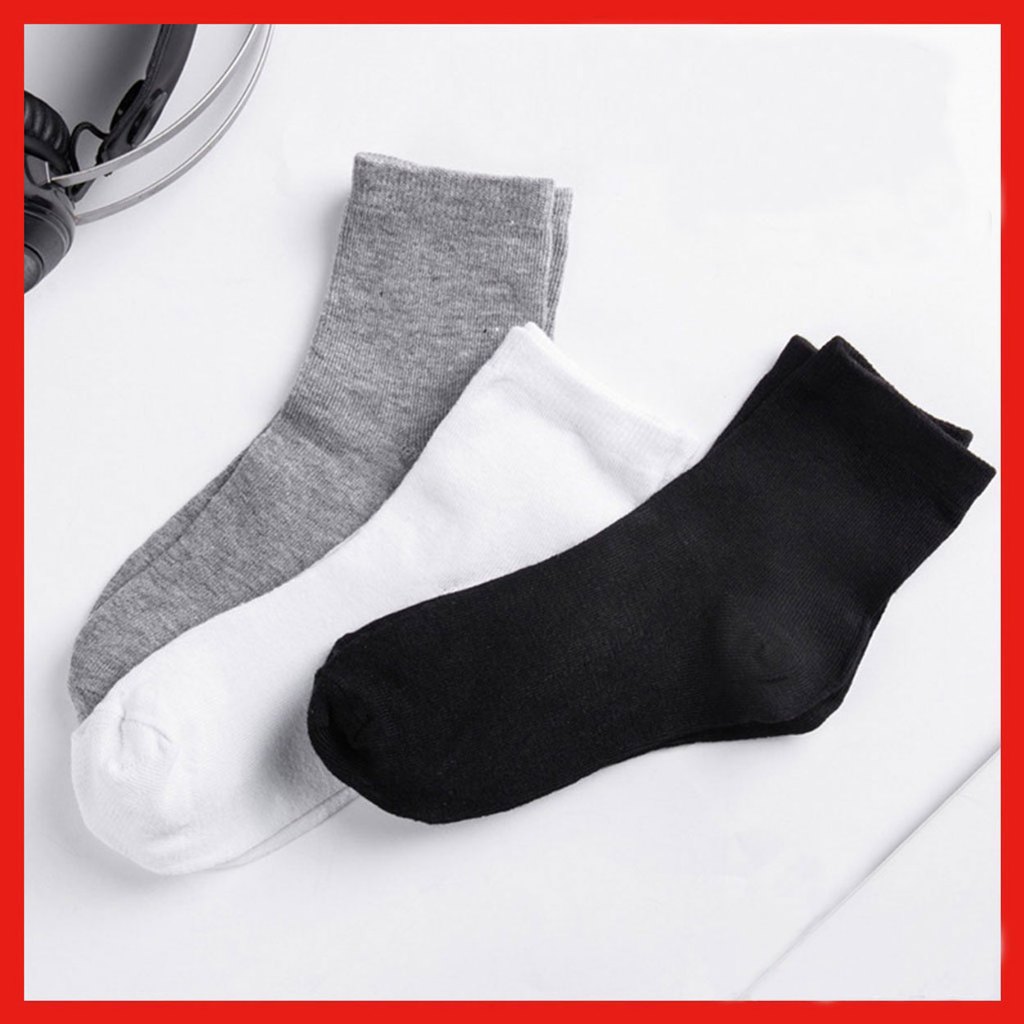 Vớ cổ lửng Nam Nữ UNISEX chất cotton, năng động trẻ trung chống hôi chân.