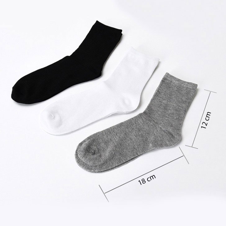 Vớ cổ lửng Nam Nữ UNISEX chất cotton, năng động trẻ trung chống hôi chân.