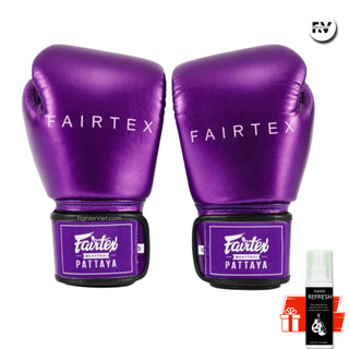 Găng boxing fairtex “metallic” – bgv22 tím