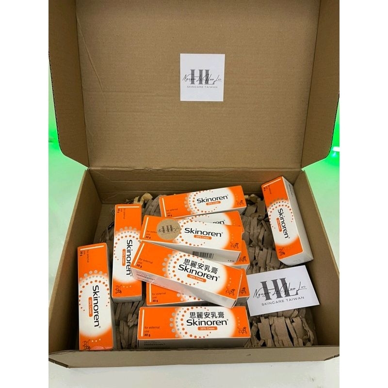 SKINOREN- ACID AZELAIC 20% giảm mụn mờ thâm nám tuýp 30g bản Italya  Chính Hãng