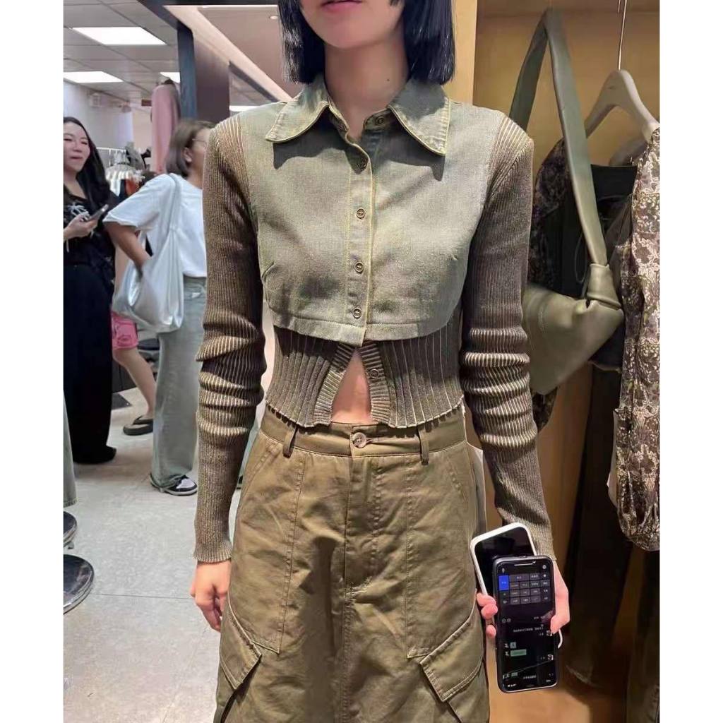 ÁO JEANS PHA LEN HÀNG QC LOẠI 1