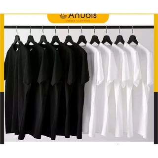 Áo thun trơn cổ tròn bigsize 50-120kg, vải xịn loại 1 dày dặn