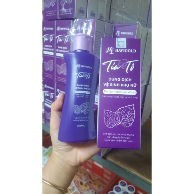 Dung dịch vệ sinh Tía Tô Havigold chính hãng