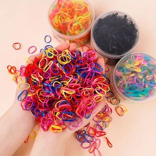 80gr dây thun cột tóc nhiều màu cho bạn nữ - chun buộc tóc nhiều màu
