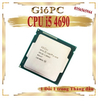Cpu i5 4590,4570 chip core i5 4590, 4570, i5 4690 .cpu i3 4160/4330…cpu chạy socket 1150/main h81, b85