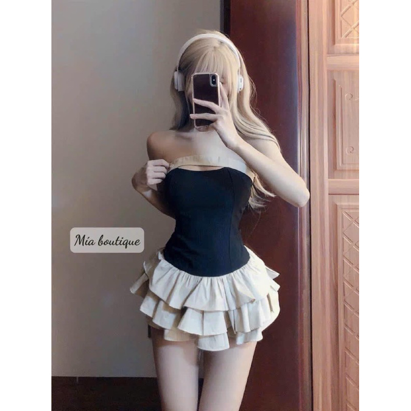 Đầm ống xoè tầng