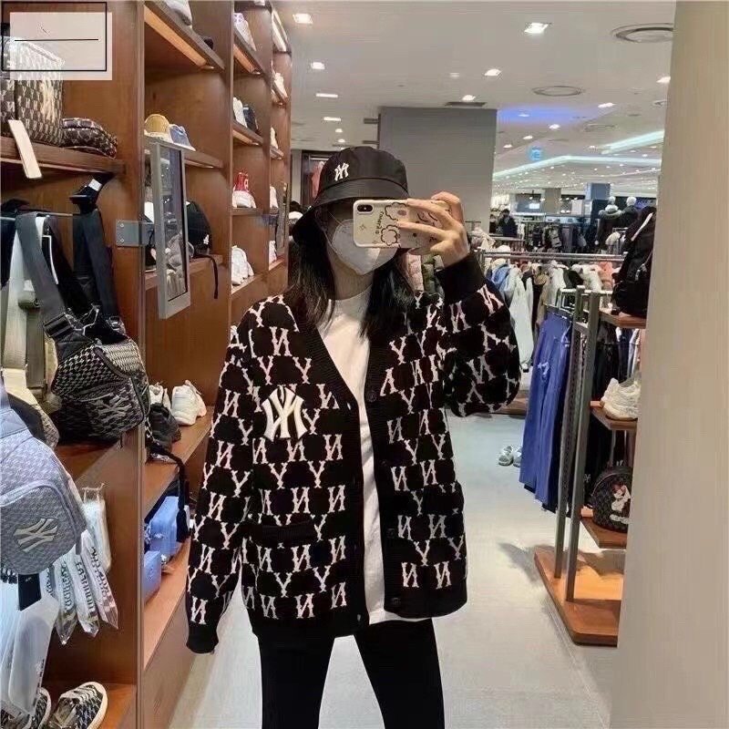 Áo khoác Cadigan in kín N..Y , áo khoác nỉ nam nữ, khóa kéo sịn xò, dáng Unisex 38-60kg