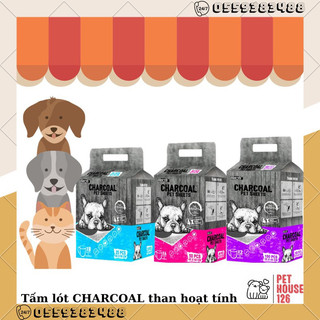 Tả lót than hoạt tính cho chó mèo - nhập khẩu usa - absorb charcoal