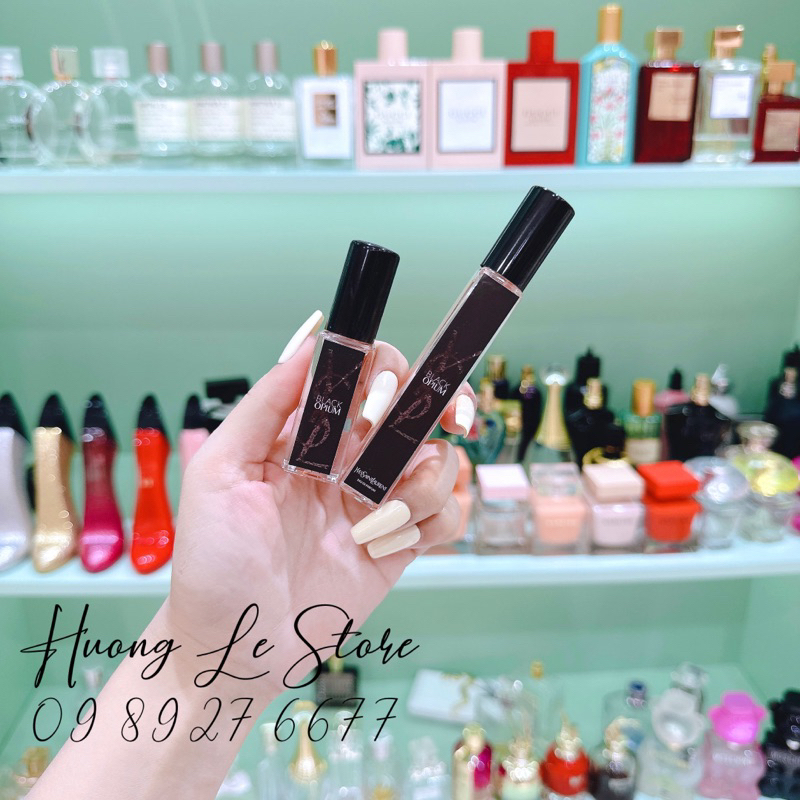 Nước hoa Nữ Y/S/L Black Opium 5ml-10ml Edp