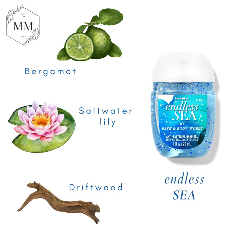 - Gel rửa tay khô Bath & Body Works Hand Gel Sanitizer 29ml nhiều mùi