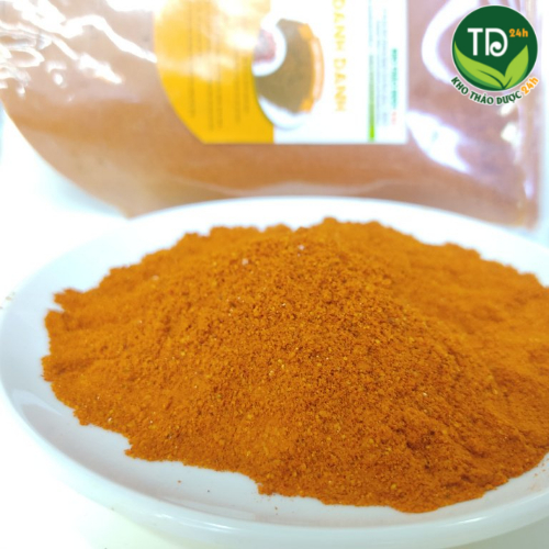Bột quả dành dành nguyên chất 100%, tạo màu vàng tự nhiên, dùng làm xôi, bánh, thạch chè, rau câu, mứt, ATVSTP
