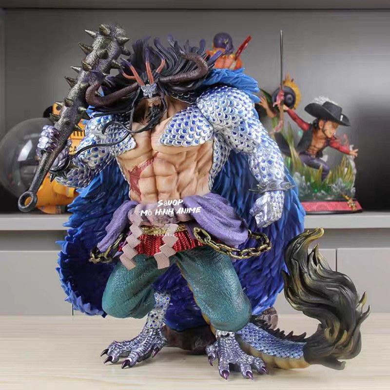 Mô hình quái thú Kaido phiên bản đứng hàng cao cấp cao 33cm (Mô hình Anime One Piece figure)