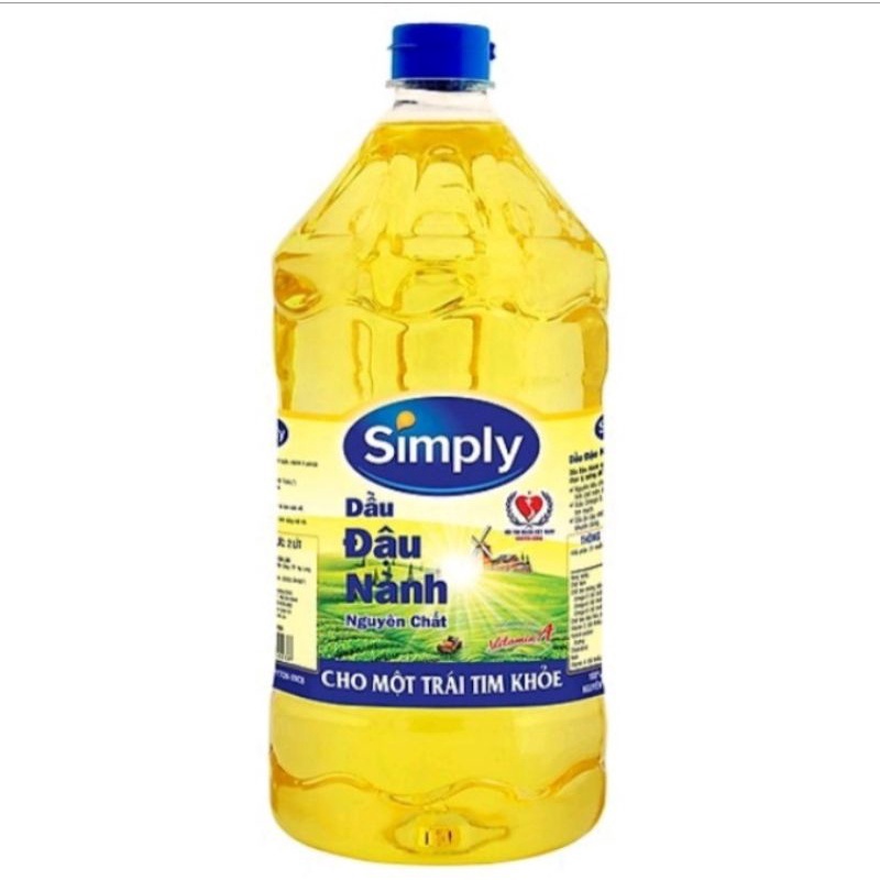 Dầu dậu nành simply 2l
