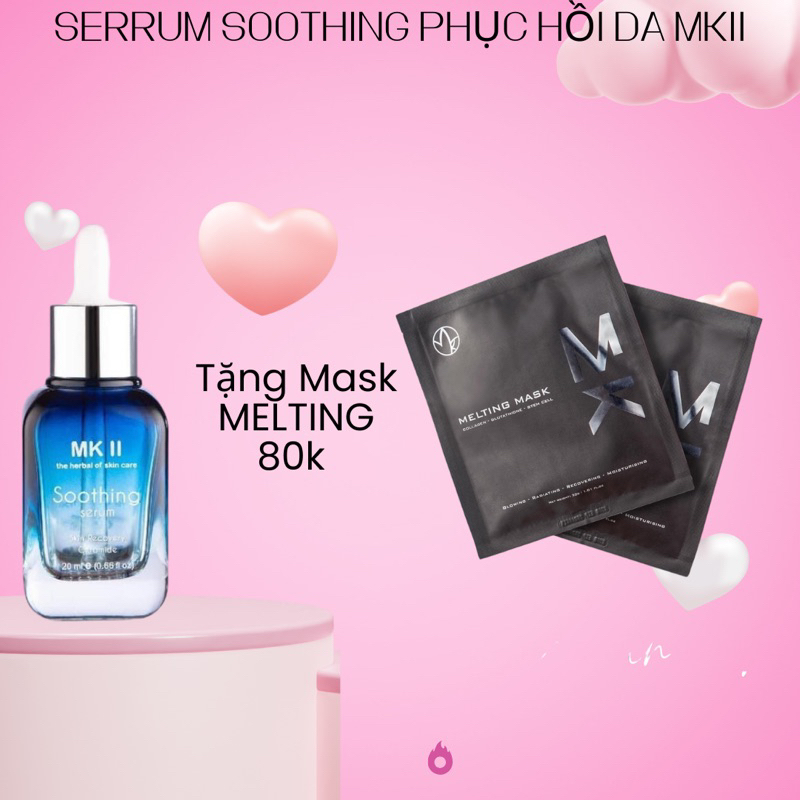 Serum soothing ngăn ngừa mụn của MKII COSMETICS