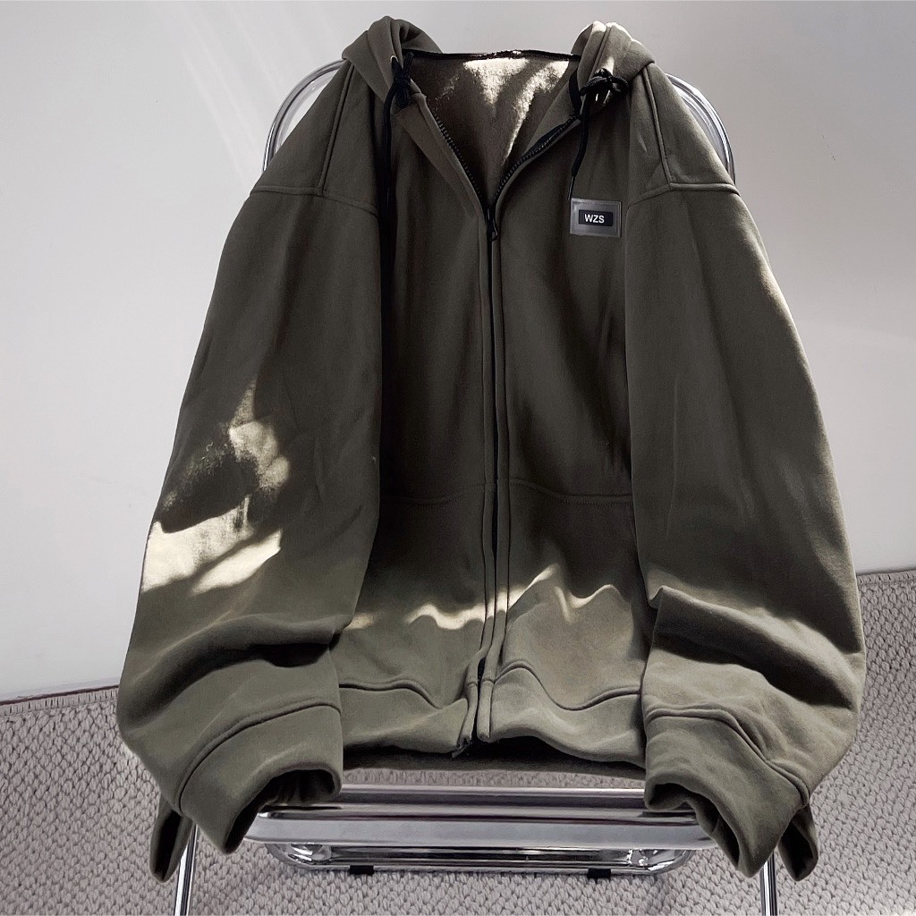 Áo khoác nỉ hoodie dáng rộng unisex nam nữ thêu nổi WZS - Retrostyle.vn - AokhoacniWZS919_P9K9