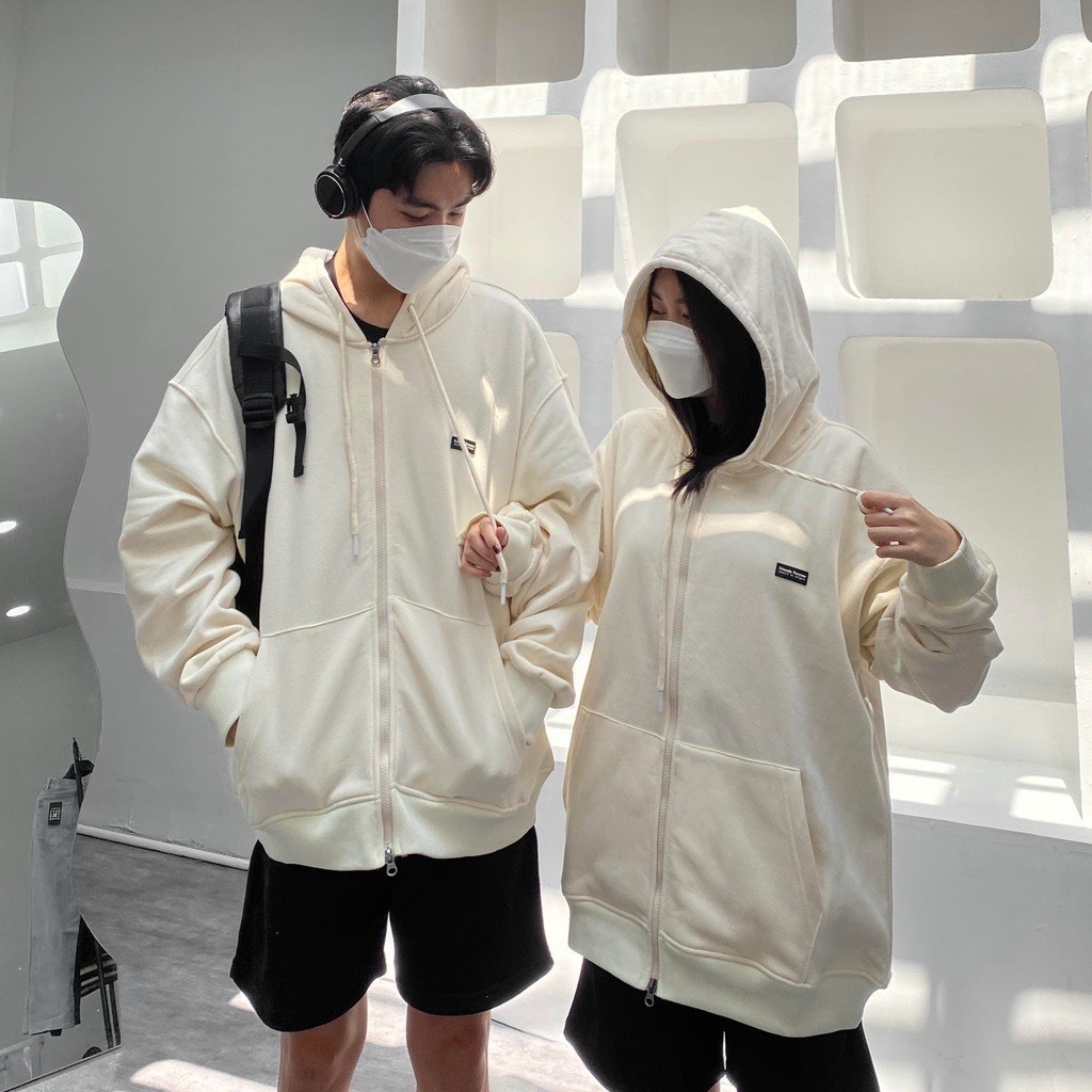 Áo khoác nỉ hoodie dáng rộng unisex nam nữ thêu nổi WZS - Retrostyle.vn - AokhoacniWZS919_P9K9