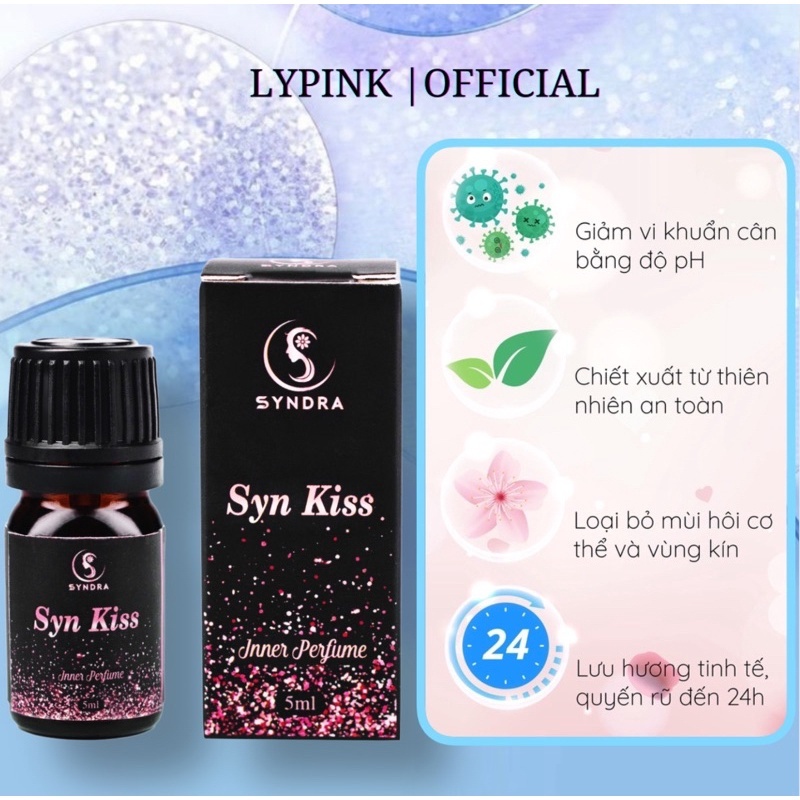 Nước Hoa Vùng Kín SYNKISS 5ml giúp khử mùi hiệu quả, an toàn