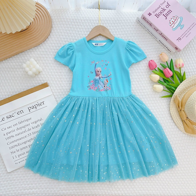 🎊 Đầm Công Chúa, Đầm Voan Xoè Siêu Xinh Cho Bé