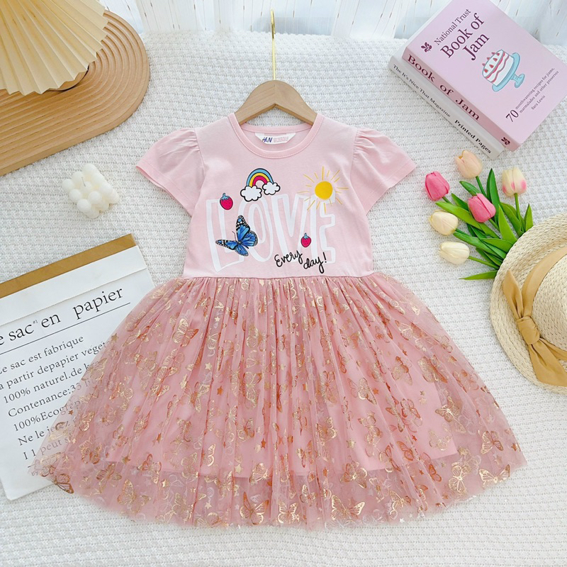 🎊 Đầm Công Chúa, Đầm Voan Xoè Siêu Xinh Cho Bé