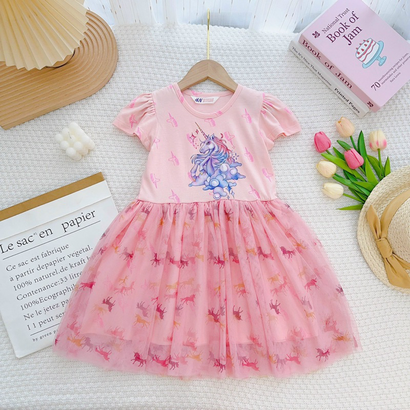 🎊 Đầm Công Chúa, Đầm Voan Xoè Siêu Xinh Cho Bé