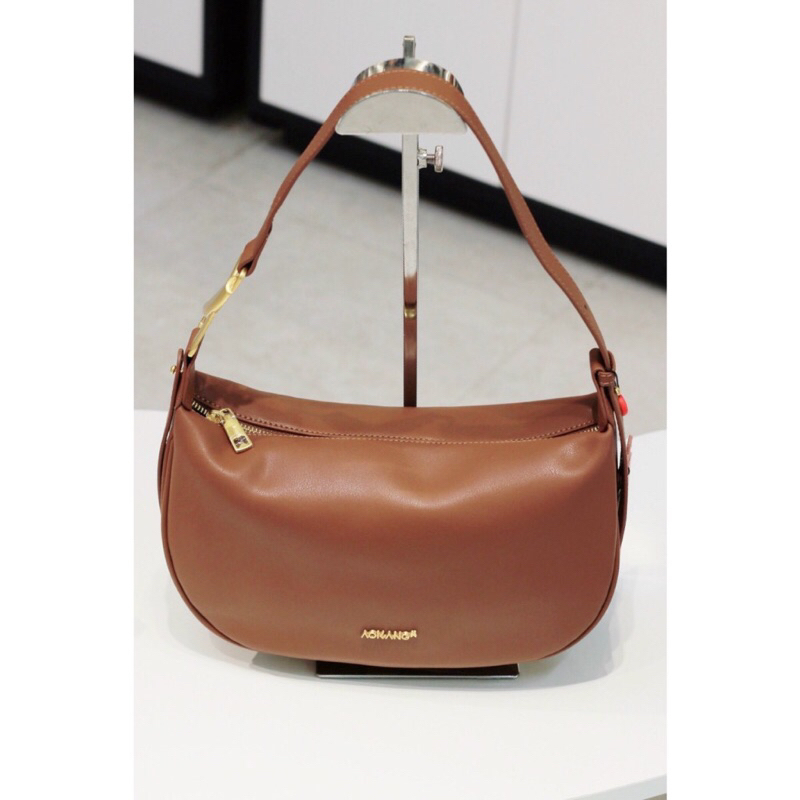 Túi xách hiệu Aokang da bò màu nâu sang trọng