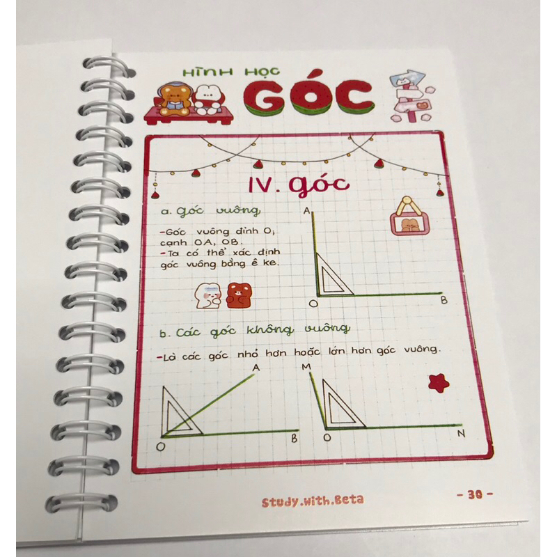 Sổ tay takenote tổng hợp toán lớp 2-3