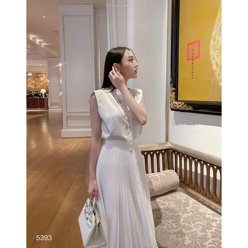 Đầm Dáng Dài Thiết Kế Tiểu Thư Sang Trong