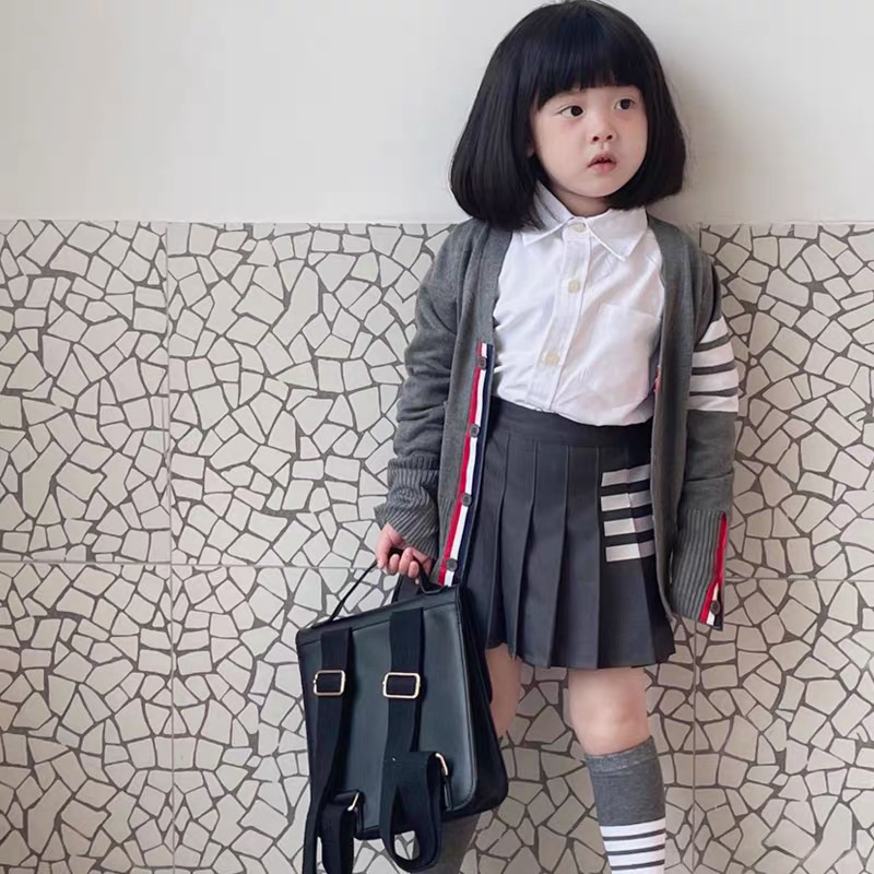 Áo khoác cardigan cho bé MONDAY KIDS, áo khoác len cún bé trai bé gái