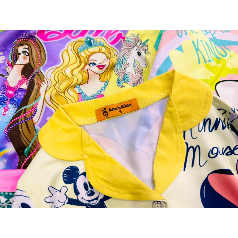 Bộ tay dài quần dài cho bé trai bé gái thun lạnh in hình đẹp size nhí từ 9 đến 22kg