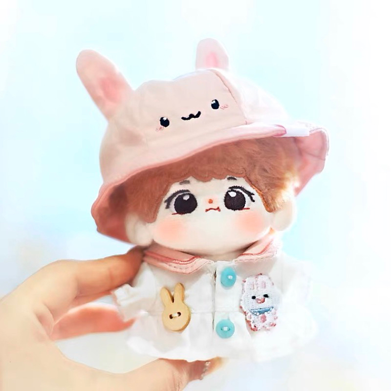 Quần áo cho búp bê bông 10cm/ outfit mẫu giáo cho doll bông