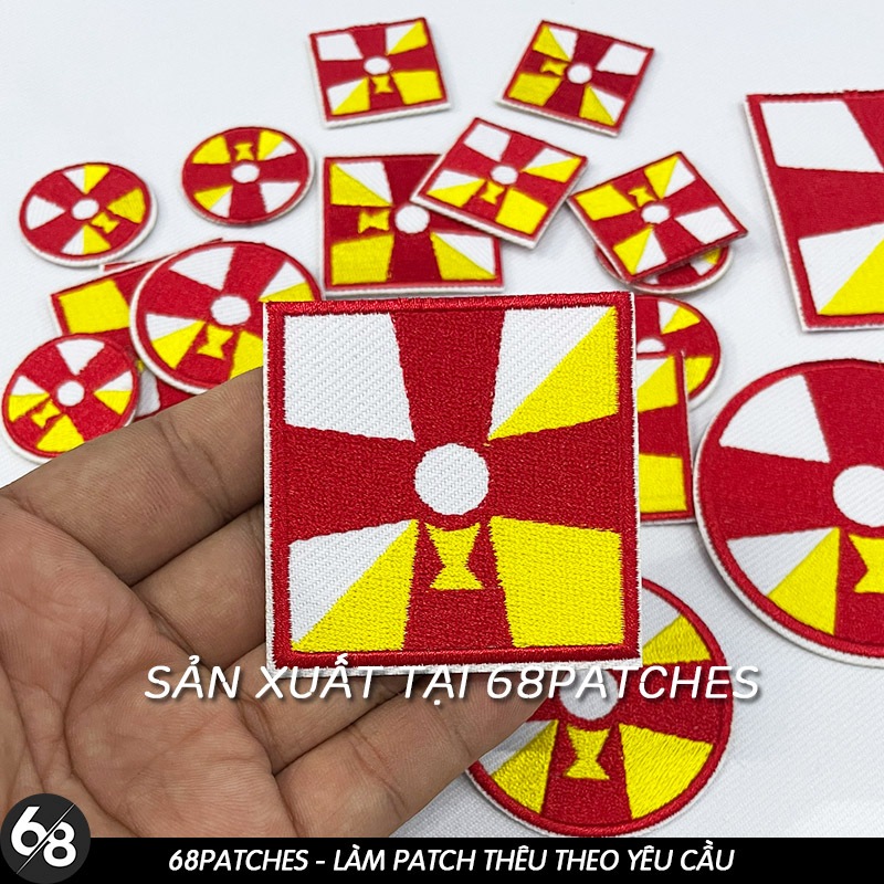 Patch vải ủi nhiệt thêu logo hình thiếu nhi thánh thể sticker dùng cho khăn áo balo D11