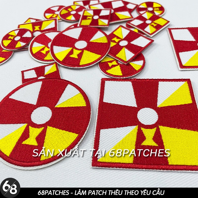 Patch vải ủi nhiệt thêu logo hình thiếu nhi thánh thể sticker dùng cho khăn áo balo D11