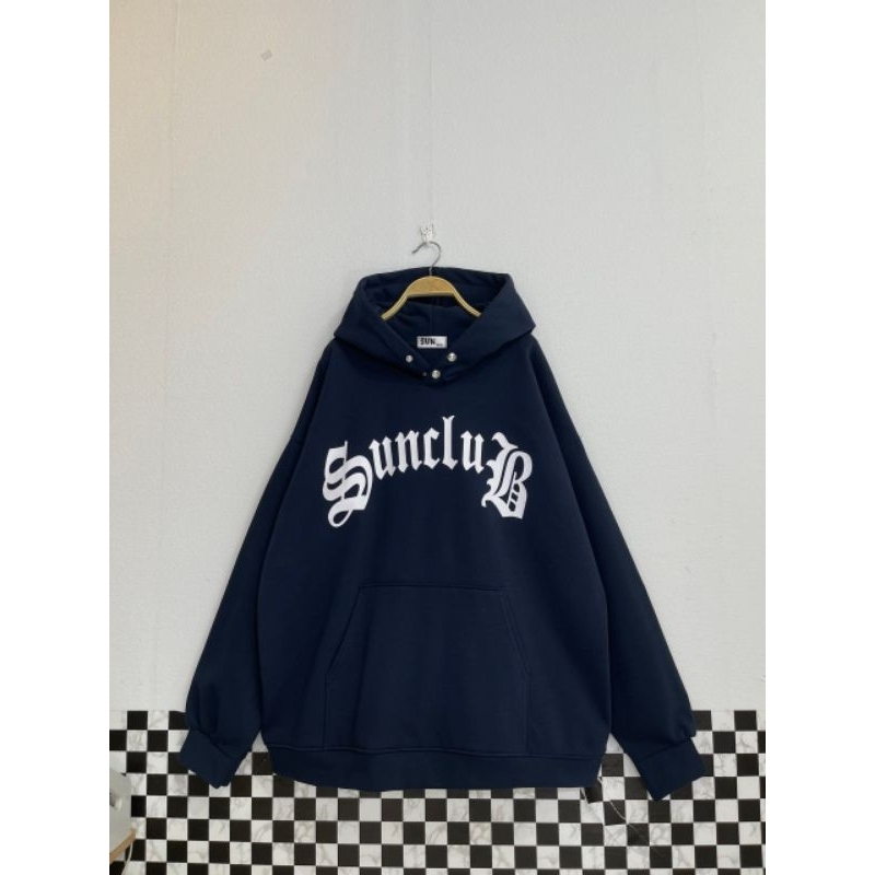 ÁO HOODIE HÌNH XƯƠNG_XANH ĐẬM FROM RỘNG