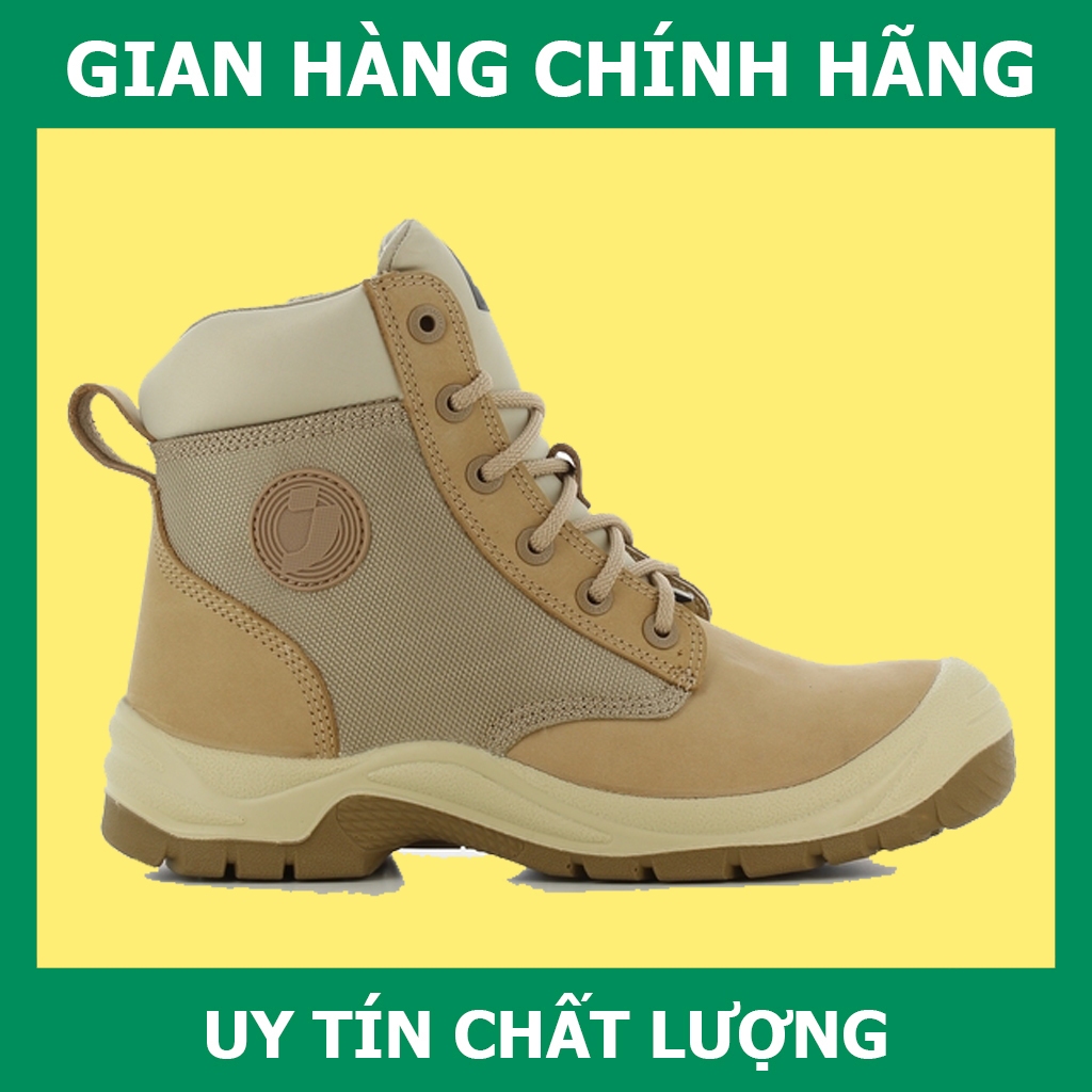 [Chính Hãng] Giày Bảo Hộ Safety Jogger Rush Sand Da Chất Lượng Cao, Chống Va Đập Mạnh, Chống Vật Nhọn Đâm Xuyên