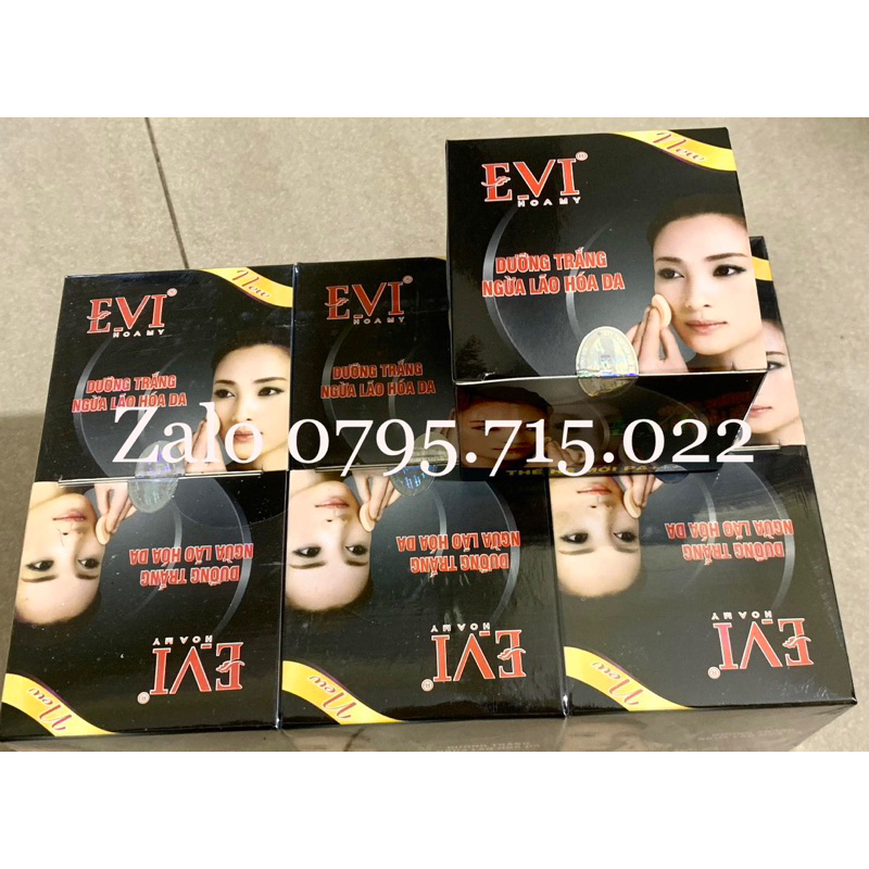 KEM EVI DƯỠNG TRẮNG NGỪA LÃO HOÁ DA 20gram