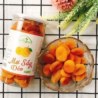 500g Mơ vàng sấy dẻo không đường Thổ Nhĩ Kỳ, mơ sấy dẻo không hạt