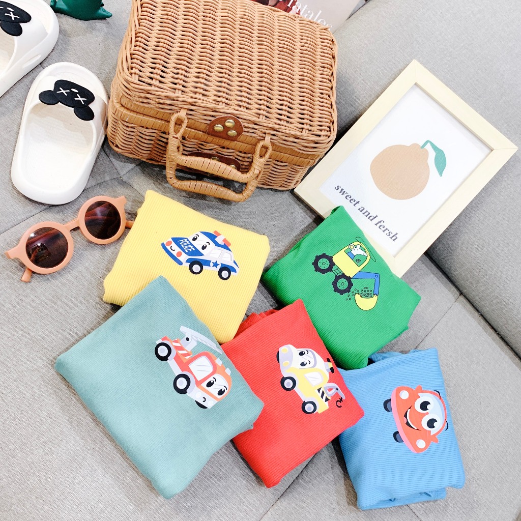 Áo giữ nhiệt cổ cao 3 phân cho bé Trai, áo thu đông chất len tăm cho bé gái từ 7-19kg