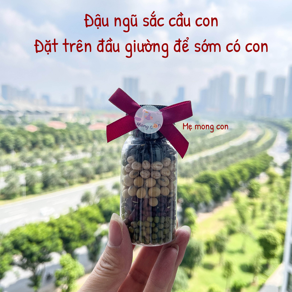 Đậu ngũ sắc cầu con memongcon123