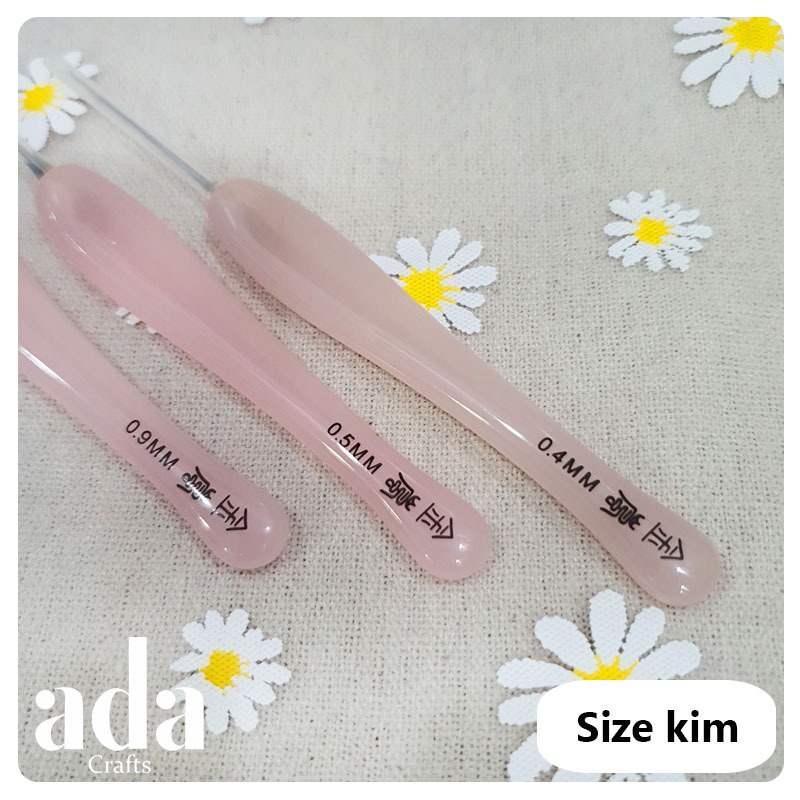 Kim móc Jinlan cán hồng hàng nội địa Trung - ada.crafts