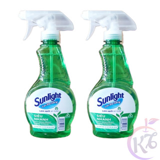 Combo 2 chai Nước lau đa năng Sunlight đa năng 500ml sạch vết bẩn trong 10 giây - dạng chai xịt tẩy rửa vệ sinh bề mặt