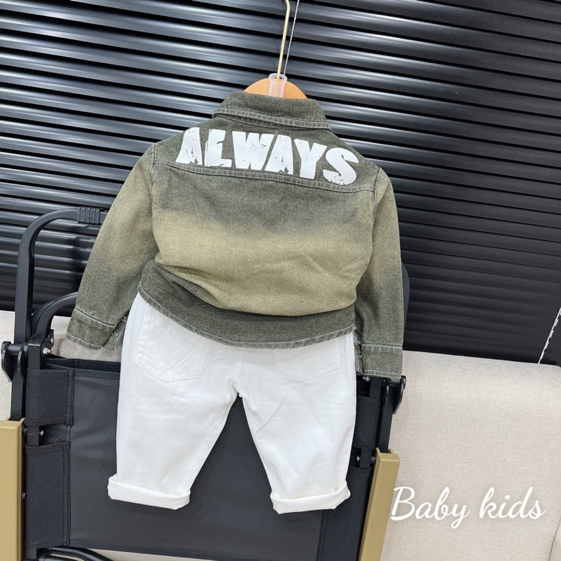 Sét bộ sơ mi cho bé trai