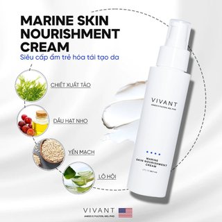 Kem dưỡng vivant skincare marine skin nourishment cream dưỡng ẩm, chống lão hóa