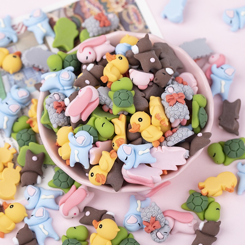 Mua Lẻ 6 Mô Hình Con Vật Con Mini CUTE Trang Trí