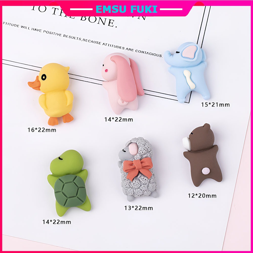 Mua Lẻ 6 Mô Hình Con Vật Con Mini CUTE Trang Trí