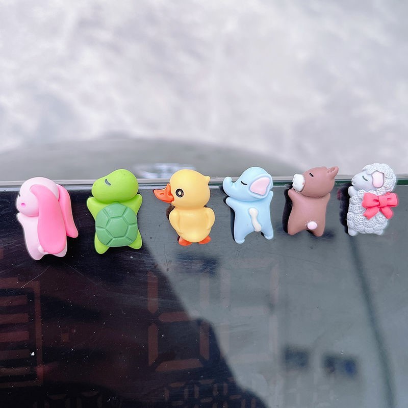 Mua Lẻ 6 Mô Hình Con Vật Con Mini CUTE Trang Trí