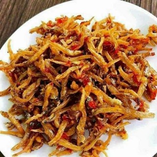 250g cá cơm rim tỏi ớt