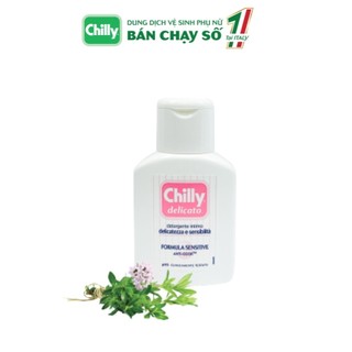 Dung dịch vệ sinh phụ nữ Chilly 50ml dưỡng ẩm chống mùi suốt 24h