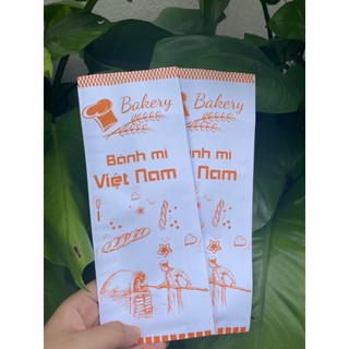 Túi giấy bánh mì in sẵn, Bao Đựng Bánh Mì